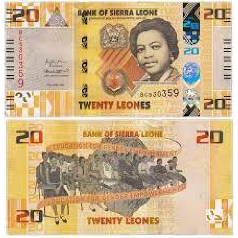 Сьерра Леоне / Sierra Leone 20 leones 2022 Pick NEW UNC Сьерра Леоне / Sierra Leone 20 leones 2022 Pick NEW UNC