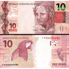 Бразилия / Brasil 10 reais 2010 Pick 254 UNC
