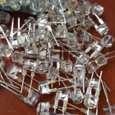 Світлодіод led 8 мм (білий) 3.0-3.2 V (0.25 W)