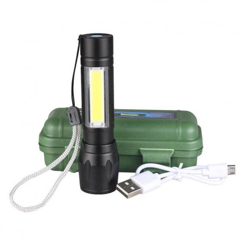 Фонарик ручной тактический Bailong Police BL-511 XPE, zoom, ЗУ USB Фонарик ручной тактический Bailong Police BL-511 XPE, zoom, ЗУ USB