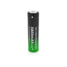 Аккумулятор 18650 Li-Ion GTL, 5800mAh, 1.0A, 4.2/3.7/2.5V, Green