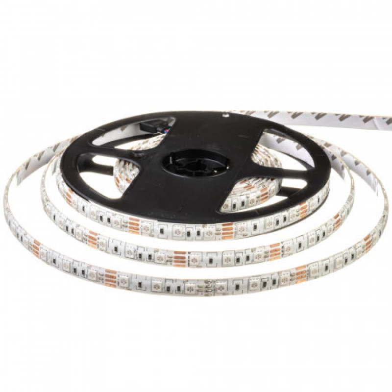 Светодиодная лента 12V RGB smd2835 60LED/м IP20 (бухта 5 метров) цена за 5м.