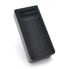Power bank Solar LIONPATTON L42 30000mAh, Black/White, Blister