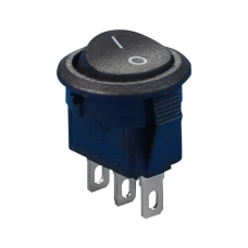 Перемикач Daier KCD5-2-102 BK, ON-ON, 3pin, 3A 250VAC, чорний