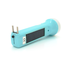 Фонарик ручной LH-910+Solar, 1+1 режим, встроенный аккум, 220B, Blister