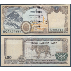 Непал 500 рупій 2016г UNC Р-81
