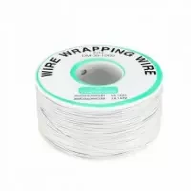 Дріт монтажний 1 жила (30AWG), білий, на котушці 250 м. Дріт монтажний 1 жила (30AWG), білий, на котушці 250 м.