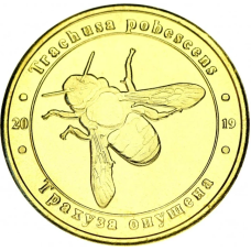 Україна 1 злодій 2019 Червона книга України Трахуза опушена UNC