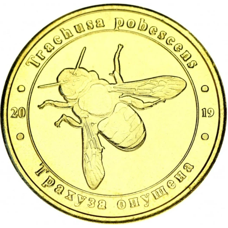 Україна 1 злодій 2019 Червона книга України Трахуза опушена UNC Україна 1 злодій 2019 Червона книга України Трахуза опушена UNC