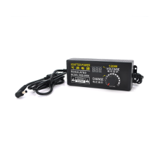 Адаптер живлення NZX-31250 з регулюванням 3-12 V 10 A, штекер 5,5*2,5, LED — індикація