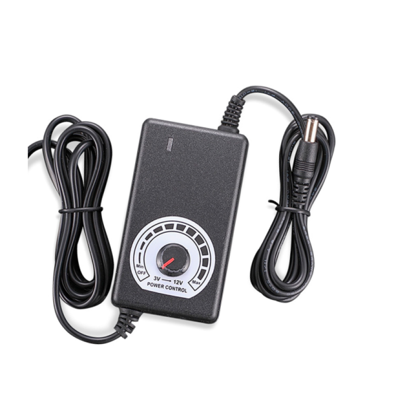 Адаптер живлення NZX-31250 з регулюванням 3-12 V 3 A, штекер 5,5*2,5,