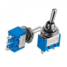 Тумблер 6А (3pin) ON-OFF-ON MTS-123 3pin