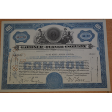 Акція. США. 1958 рік No32754 (Б-1)