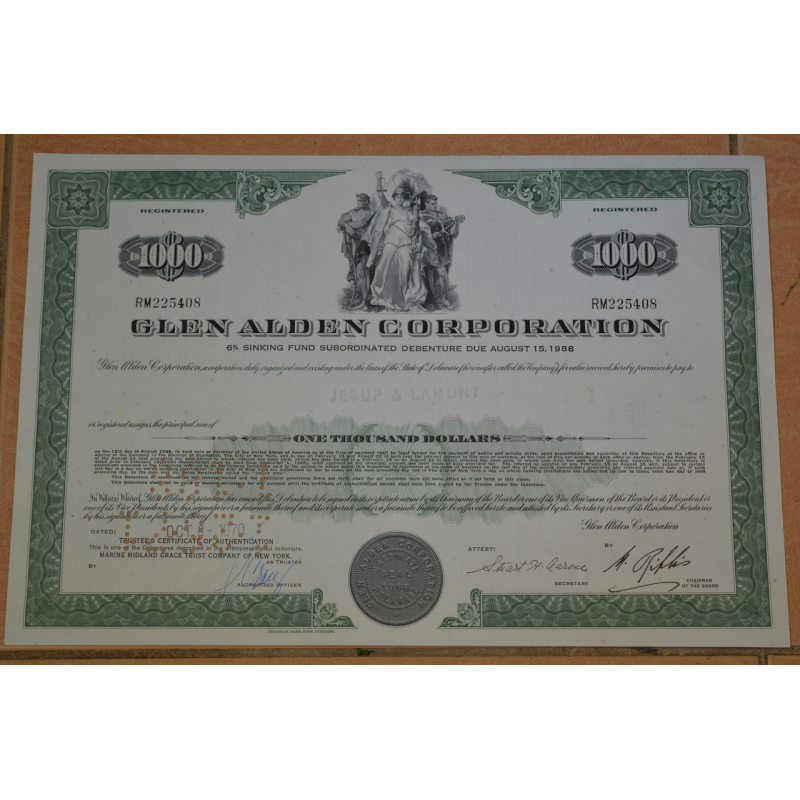 Акція. США. 1970 рік No225408 (Б-1) Акція. США. 1970 рік No225408 (Б-1)