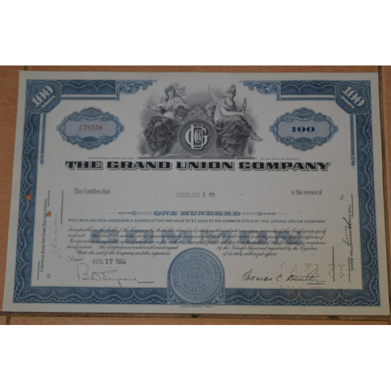 Акція. США. 1960 рік No78556 (Б-1)