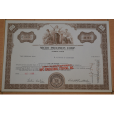 Акція. США. 1969 рік No6505 (Б-1)