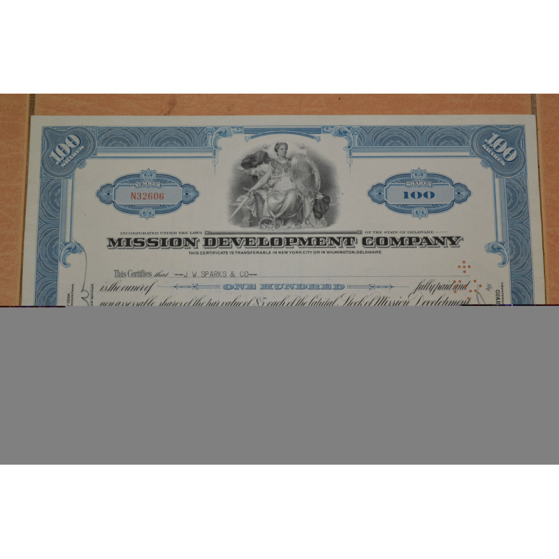 Акція. США. 1955 рік No2606 (Б-1)