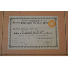 Акція. США. 1913 рік No41801(Б-1)