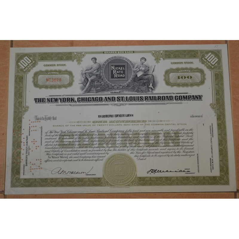 Акція. США. 1958 рік No3628 (Б-1) Акція. США. 1958 рік No3628 (Б-1)