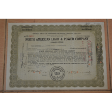 Акція. США. 1929 рік No6451 (Б-1)