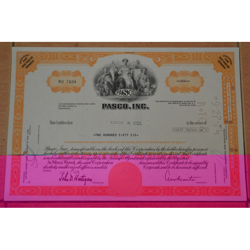 Акція. США. 1974гід No7494 (Б-1) Акція. США. 1974гід No7494 (Б-1)
