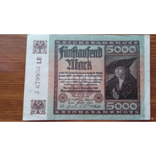 Германия, 5000 марок, 1922 г. 679953