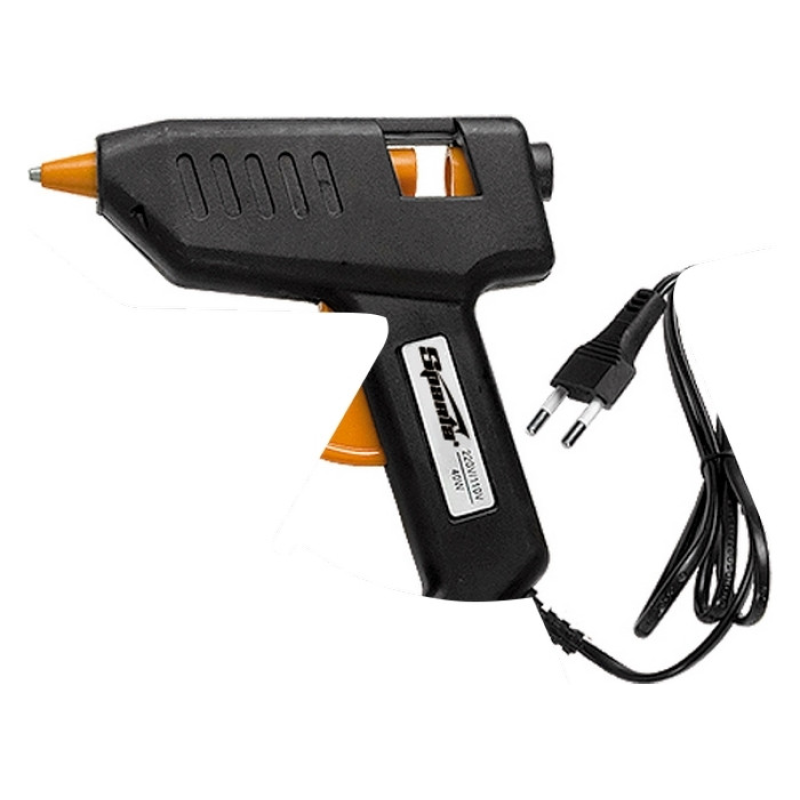 Клейовий пістолет, 11 мм, 80W - 220V SPARTA Клейовий пістолет, 11 мм, 80W - 220V SPARTA