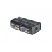 Сплітер VGA 1x4 MT-VIKI (1920x1440, 250MHz), пластик, DC-9V Сплітер VGA 1x4 MT-VIKI (1920x1440, 250MHz), пластик, DC-9V