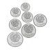 Armenia Арменія набір 7 монет 10 20 50 Luma 1 3 5 10 Dram 1994 UNC Armenia Арменія набір 7 монет 10 20 50 Luma 1 3 5 10 Dram 1994 UNC