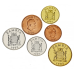 Zambia94a набір 6 монет 1 2 25 50 Ngwee 1 10 Kwacha 1983 — 1992 UNC Zambia94a набір 6 монет 1 2 25 50 Ngwee 1 10 Kwacha 1983 — 1992 UNC