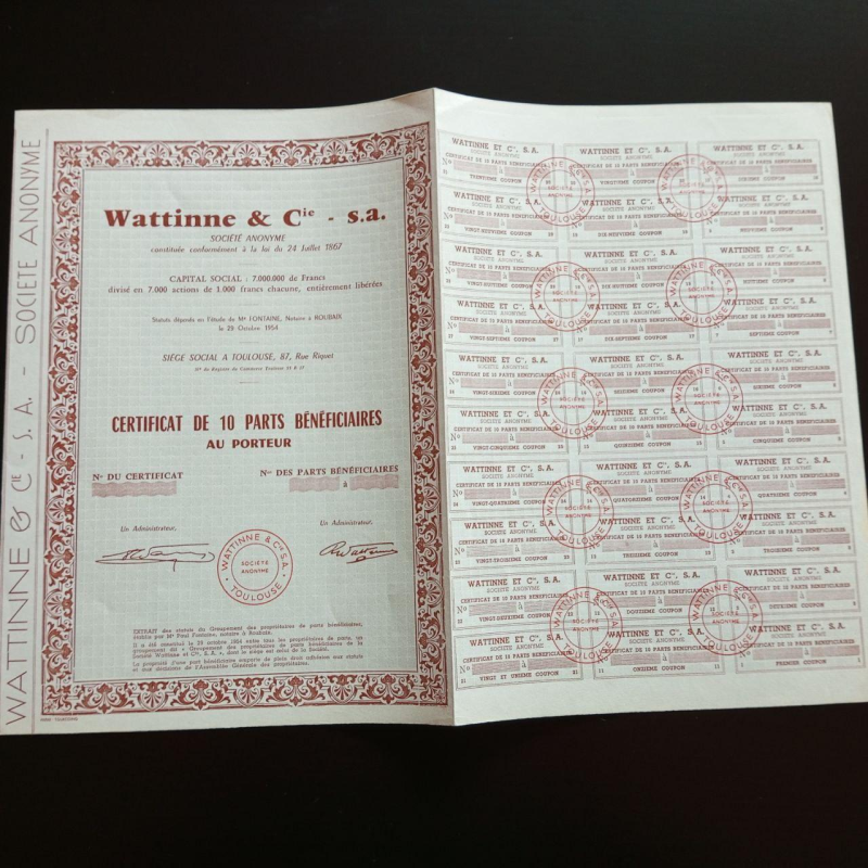 Акція. 1954 рік No1320545 (Б-31) Акція. 1954 рік No1320545 (Б-31)