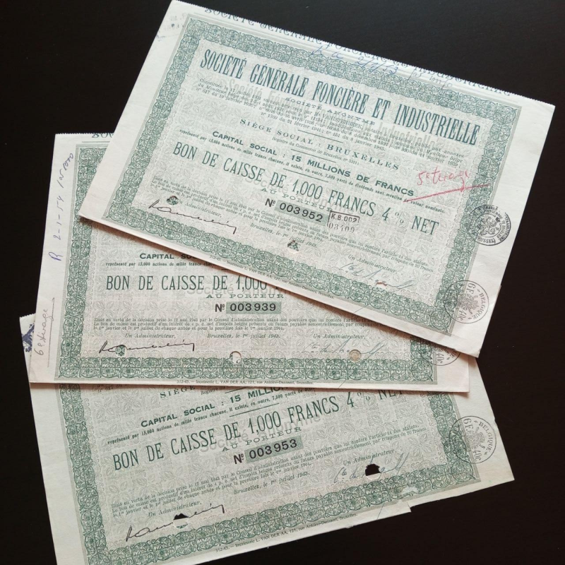 Акція. 1943 рік No003952 (Б-31) Акція. 1943 рік No003952 (Б-31)