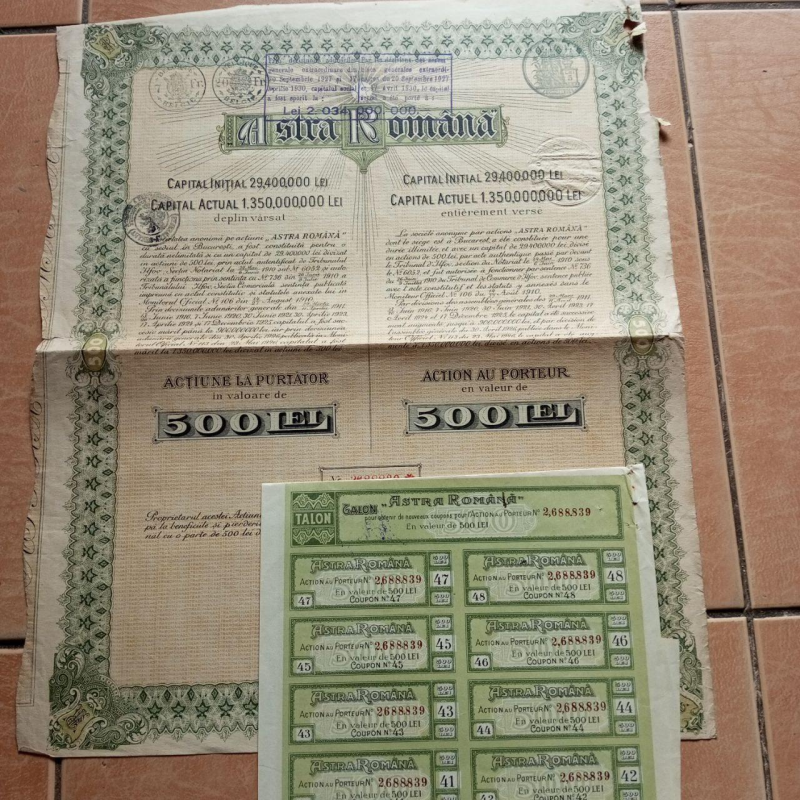 Акція. 1930 рік No2688839 (Б-30) Акція. 1930 рік No2688839 (Б-30)