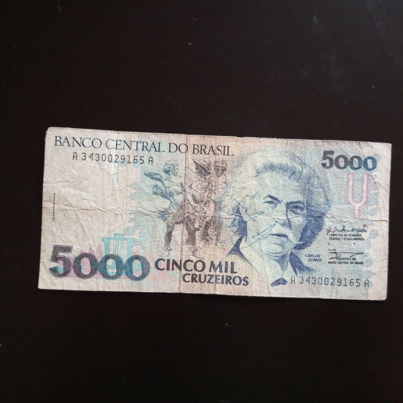 Бразилія/Brazil 5000 Cruzeiros