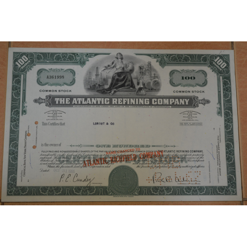 Акція. США. 1966 рік No361998 (Б-4)