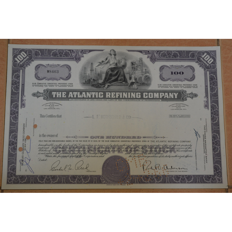 Акція. США. 1960 рік No8463 (Б-4) Акція. США. 1960 рік No8463 (Б-4)