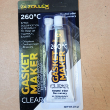 Zollex Gasket Maker (без запаха) прозрачный формирователь прокладок, 85 мл