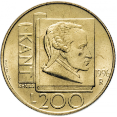 200 лір 1996 Сан-Маріно UNC