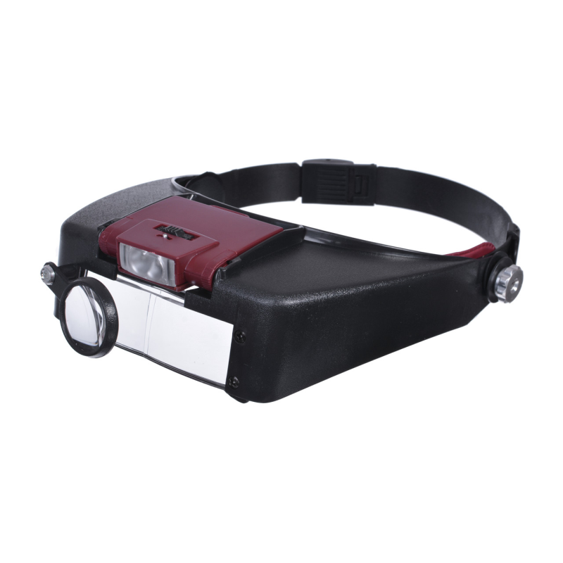 Бінокулярна лупа з LED підсвічуванням 1.5 X 3X X 8.5 10X збільшення Magnifier 81007-A