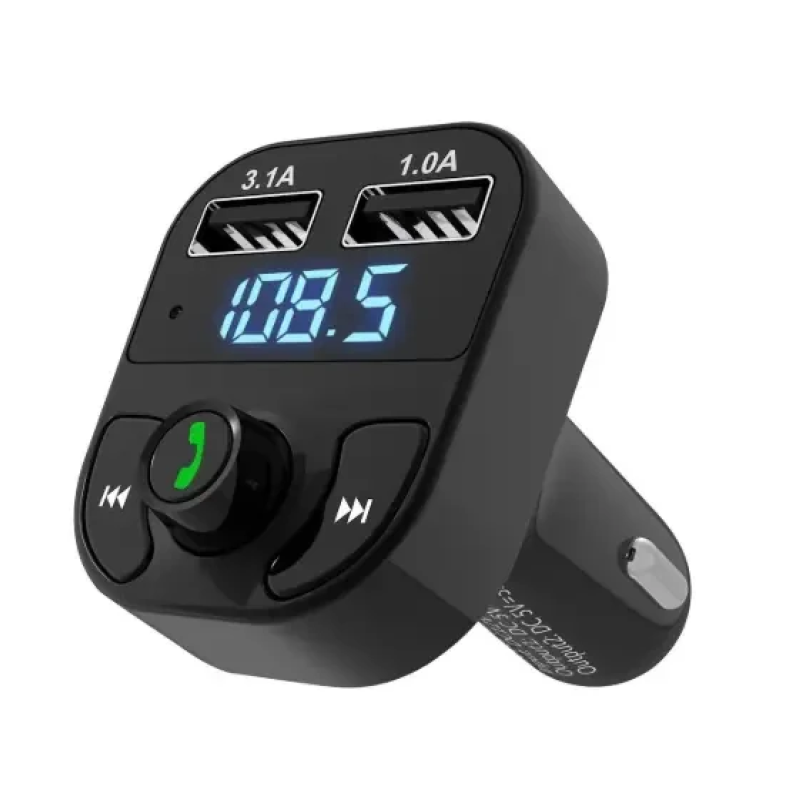 ФМ-модулятор FM трансмітер CAR X8 з Bluetooth MP3 (X8) ФМ-модулятор FM трансмітер CAR X8 з Bluetooth MP3 (X8)