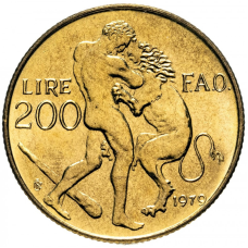 Монета 200 лір. 1979 рік, Сан-Маріно.UNC