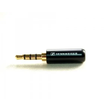 Штекер 3,5 мм 4C, металевий корпус, чорний, Sennheiser