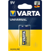 Батарейка Varta Universal 6LR61/крона 1 шт. Германия Батарейка Varta Universal 6LR61/крона 1 шт. Германия