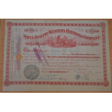 Акція. США. 1879 рік No564 (Б-3)