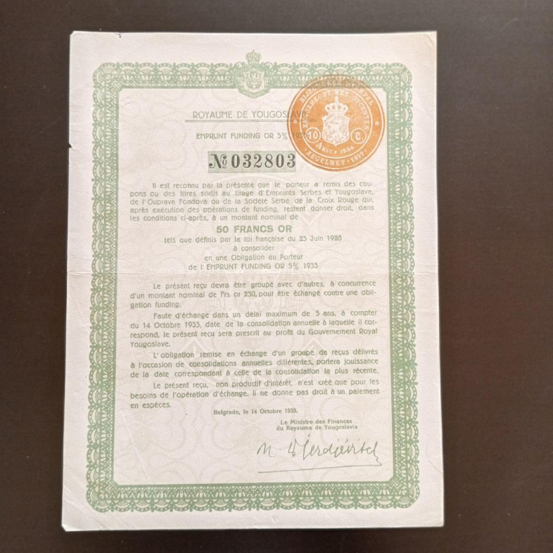 Акція. 1933 рік No032803 (Б-34) Акція. 1933 рік No032803 (Б-34)