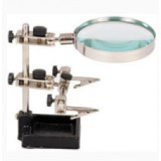 Збільшувальне скло (третя рука) Magnifier 16129 90 мм 3x