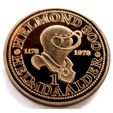 НІДЕРЛАНДИ HELMOND 1 HELMDAALDER 1178-1978 850 років UNC Місцева валюта G35