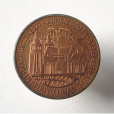 НІДЕРЛАНДИ Пам“ятна монета жетон 1 ARENDDAALDER ARNHEM 650 років 1978 р.