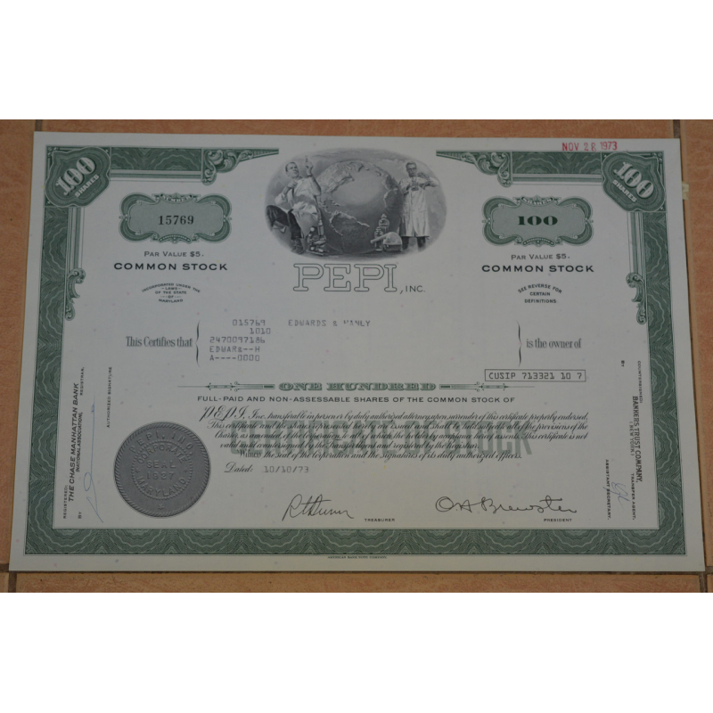 Акція. США. 1959 рік No15769 (Б-5) Акція. США. 1959 рік No15769 (Б-5)