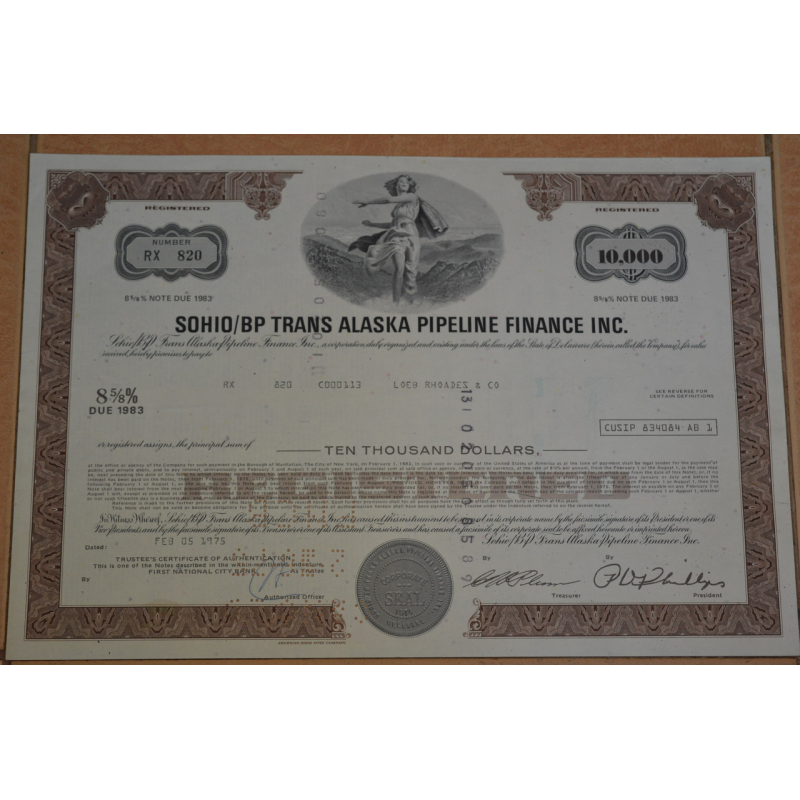 Акція. США. 1975 рік No820 (Б-5) Акція. США. 1975 рік No820 (Б-5)